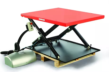 Подъемный стол с ножничным механизмом подъема и выносной гидравлической станцией Noblelift HTF-G